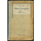 Histoire contemporaine (1815-1913). Classes de Philosophie et de Mathématiques.