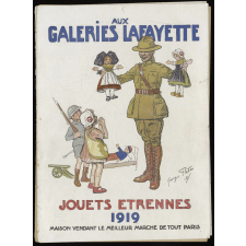 Aux Galeries Lafayette. Jouets, étrennes 1919.
