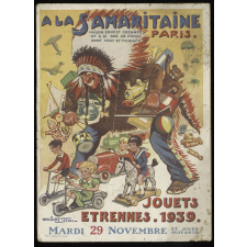 A la Samaritaine, Paris. Jouets, étrennes 1939.