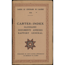 Cartes Index : Glossaire, Documents annexes, Rapport général