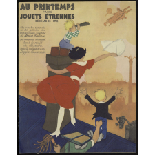 Au Printemps, Paris. Jouets, étrennes décembre 1931.