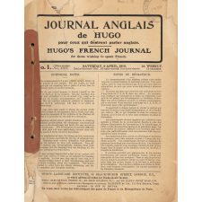 Journal anglais de Hugo pour ceux qui désirent parler anglais : Hugo's french journal for those wishing to speak french