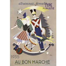 Au Bon Marché, Paris. Étrennes, jouets 1935.
