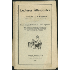 Lectures attrayantes. Cours moyen 2è année et cours supérieur.