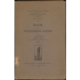 Traité de stylistique latine
