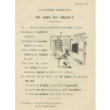 Mon Premier livre de Français. Cours Pratique de Langue Française en Méthode Directe, d'après les T.A.D.