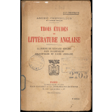 Trois études de littérature anglaise : La poésie de Rudyard Kipling, John Galsworthy, Shakespeare et l'âme anglaise.
