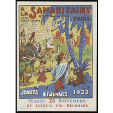 A la Samaritaine, Paris. Jouets, étrennes 1932.