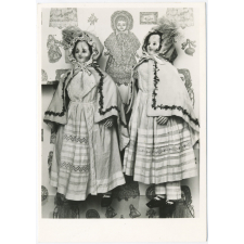 Twin wax dolls with stuffed cloth bodies - English; about 1850.