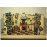 Spielzeugmuseum der Stadt Nürnberg - Nürnberger Puppenküche, 18. Jh.
Nuremberg doll's Kitchen, eighteenth century.