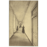 Séminaire des PP. du St-Esprit - Abbaye-Blanche - Mortain (Manche) - 21 - Un Promenoir.