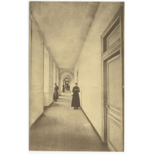 Séminaire des PP. du St-Esprit - Abbaye-Blanche - Mortain (Manche) - 21 - Un Promenoir.