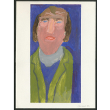 Production plastique fonds Burel. Portrait du professeur. 