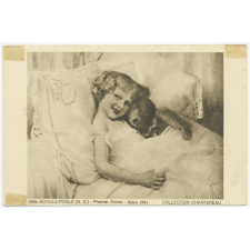 Mlle Achille-Fould (H.C.) - Premier Amour - Salon 1931 - Collection Chantereau.