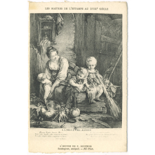 Les Maîtres de l'estampe au XVIIIe siècle - L'œuvre de F. Boucher - Soubeyran, sculpsit - La belle Villageoise.