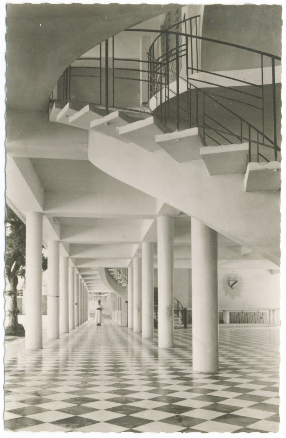 532 - Petit séminaire - Collège St-Martial - Port-au-Prince - Haïti WI - Salle des Anciens.