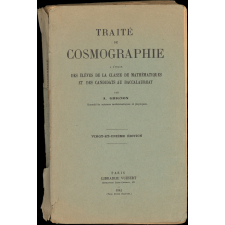 Traité de cosmographie à l'usage des élèves de classe de mathématiques et des candidats au baccalauréat