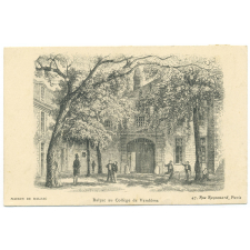 Balzac au Collège de Vendôme - Maison de Balzac - 47, Rue Raynouard, Paris