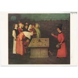 Hieronymus Bosch (1460-1516) - The Conjurer - Oil - Municipal Museum, Saint-Germain-en-Laye.