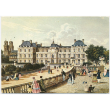 G22 - Paris du temps jadis - Le Palais et les Jardins du Luxembourg.