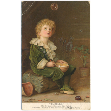 Bubbles - By Sir John Millais, Bt., P.R.A. - After the Original in the possession of Messrs. Pears.