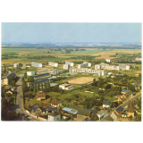 Normandie France - En avion sur Verneuil-sur-Avre (27) - Le Lycée municipal et son Stade.