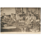 Maison d'éducation surveillée d'Aniane (Hérault) - Atelier de tailleurs.