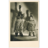 Deutsches Spielzeugmuseum Sonneberg - Stoffpuppen von Fellachenkindern; Ägypten, Neuzeit.