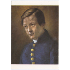 Reproduction du portrait de Didier Netzer (1821-1912), camarade de collège de Louis Pasteur à Besançon
