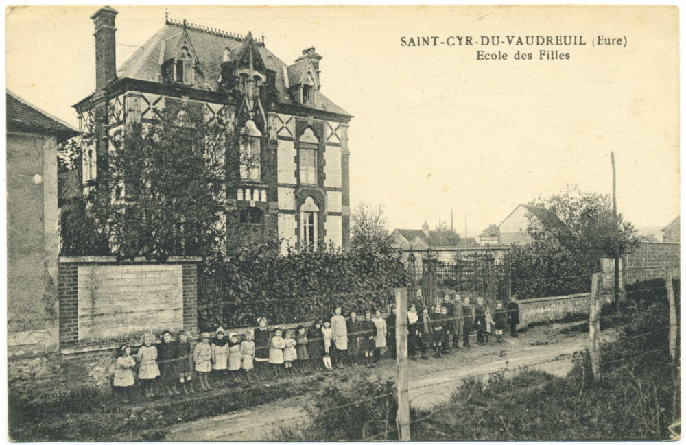 Saint-Cyr-du-Vaudreuil (Eure) - Ecole des Filles.