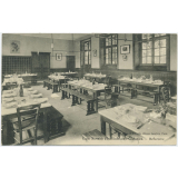 Ecole Normale d'Institutrices - Coutances - Réfectoire.