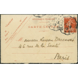 Lettre d'Alfred Binet à Lucien Descaves