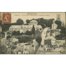 Côtes-du-Nord. Lamballe. Vue d'ensemble de Notre-Dame. Le Collège et le Château.