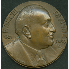 Médaille de l'Education nationale : Marcel Rivière 