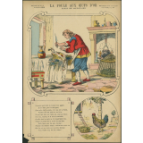 La poule aux œufs d'or : fable de Lafontaine