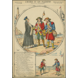 L’huître et les plaideurs  : fable de Lafontaine