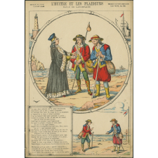 L’huître et les plaideurs  : fable de Lafontaine
