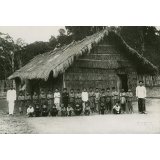 Ecole Moï du poste d'Oddera (délégation de Dong Nai, Indochine)


