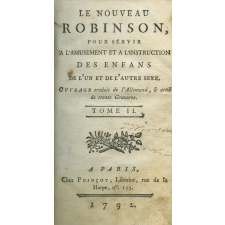 Le Nouveau Robinson. Pour servir à l'amusement et à l'instruction des enfans de l'un et de l'autre sexe. Tome II