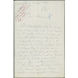 Lettre de Michel Bréal, directeur à l'Ecole des Hautes Etudes, à Armand du Mesnil, directeur de l’Enseignement supérieur au Ministère de l'Instruction publique, le 13 mai 1876
