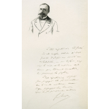 Ferdinand Buisson, portrait avec citation