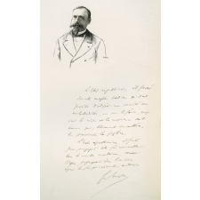 Ferdinand Buisson, portrait avec citation