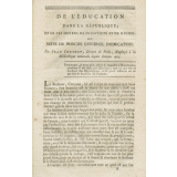 De l'éducation dans la République et de ses moyens de prospérité et de gloire : ou suite du principe universel d'éducation