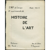 Cahier d'histoire de l'art