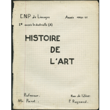 Cahier d'histoire de l'art