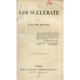 La loi scélérate