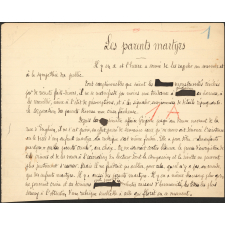 Les parents martyrs