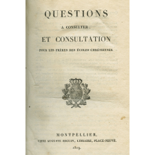 Questions à consulter et consultations pour les frères des écoles chrétiennes. Des nouvelles écoles à la Lancaster comparées avec l'enseignement des Frères des écoles chrétiennes, membres de l'université. Sténographie exacte ou l'art d'écrire aussi vite qu'on parle : nouvelle méthode plus facile à lire que l'écriture usuelle, et plus rapide qu'aucun des procédés connus jusqu'à présent.