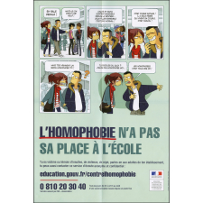 L'homophobie n'a pas sa place à l'école