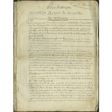 Précis historique du collège royal de la ville de Thonon